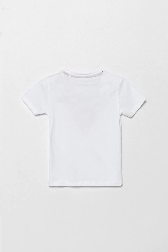 Dětské bavlněné tričko Guess N4YI37.K8HM4.PPYA bílá AA00