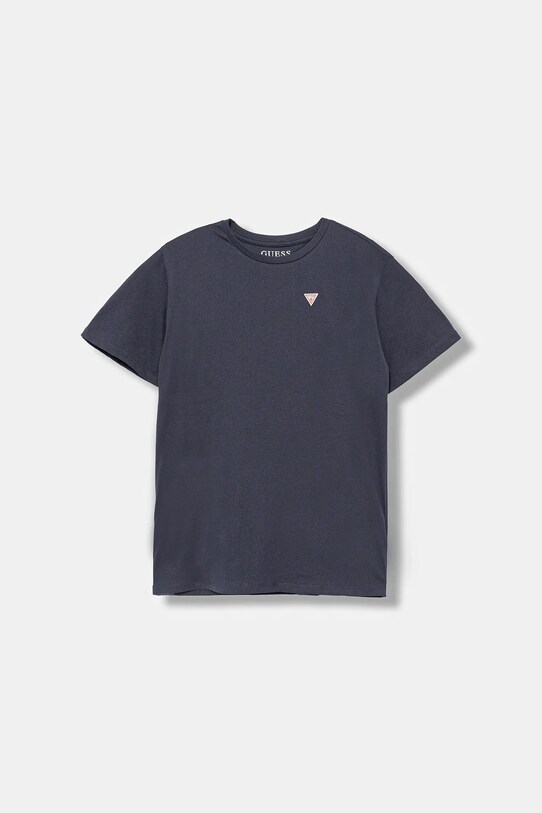 Guess tricou de bumbac pentru copii uni bleumarin L5YI38.K5M20.9BYA