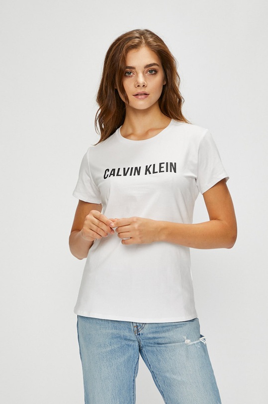 Calvin Klein Performance - Top trénink bílá 00GWF8K139
