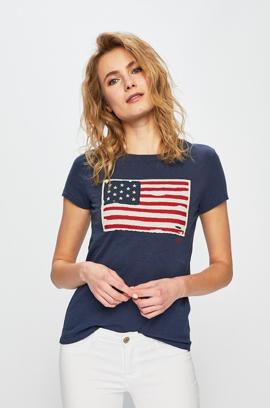 Polo Ralph Lauren - Футболка хлопок тёмно-синий 211663124002