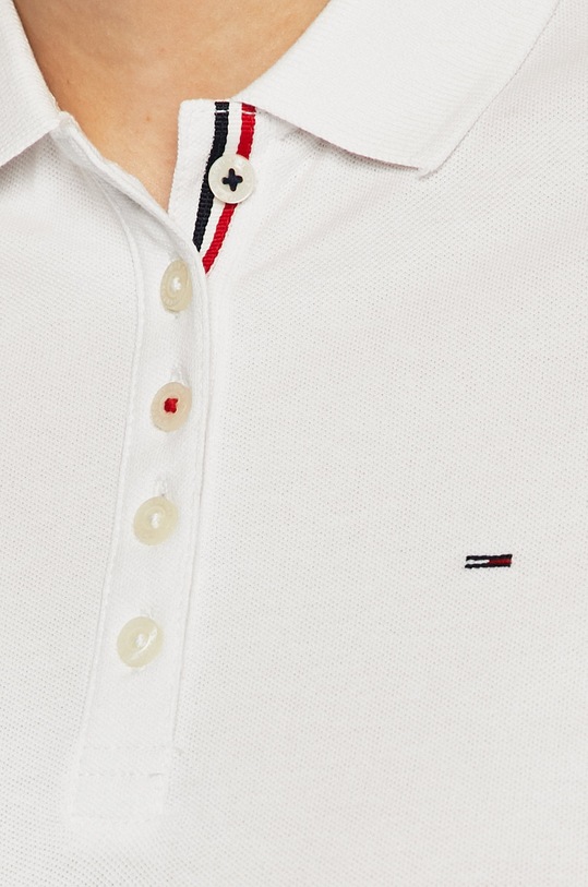 Tommy Jeans - Top DW0DW04434 bílá