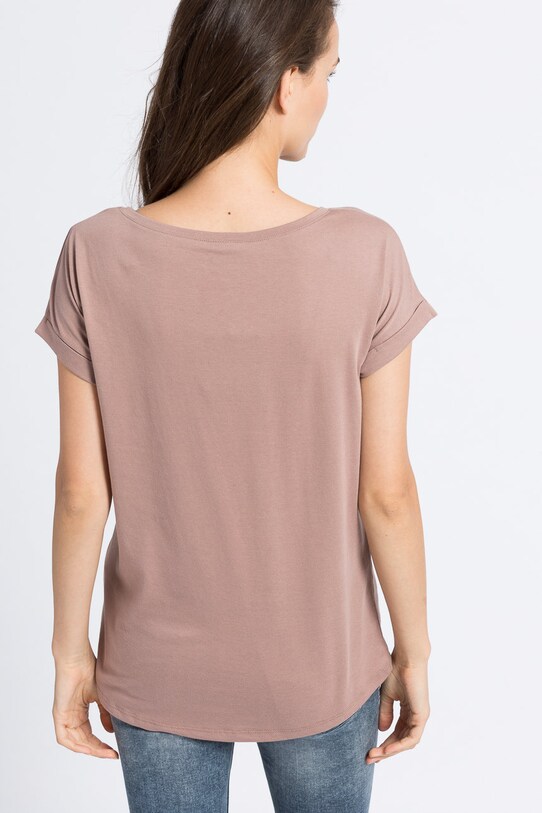 Odzież Vila t-shirt 14025668 różowy