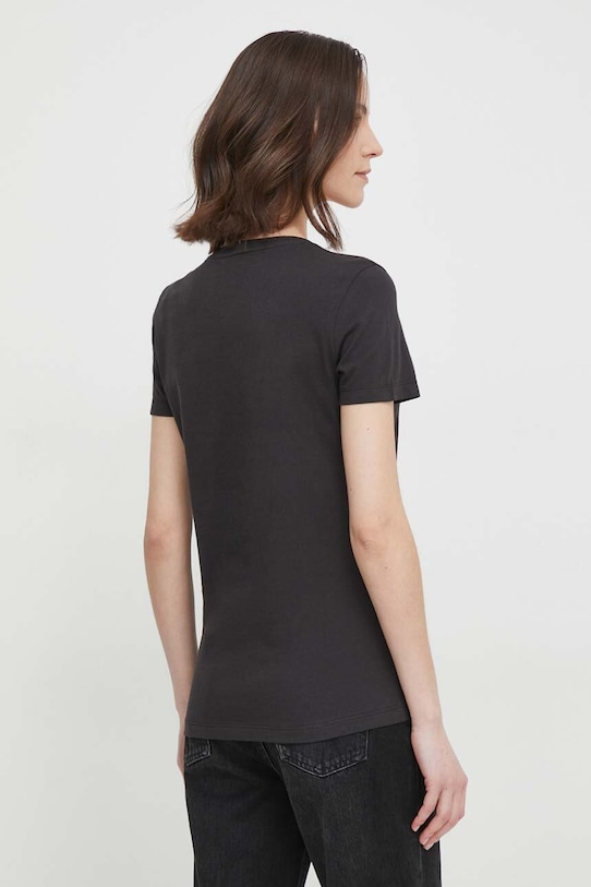 Odzież Tommy Hilfiger top WW0WW22043 czarny
