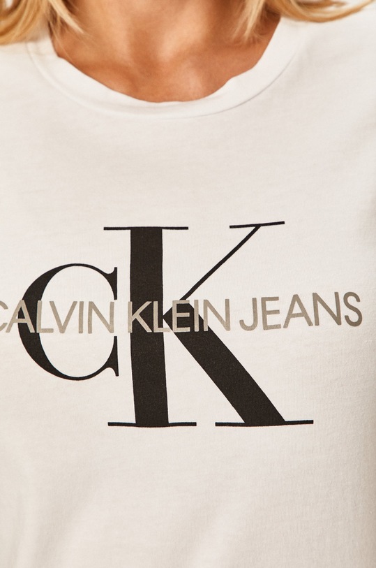 Calvin Klein Jeans - T-shirt J20J207878 fehér