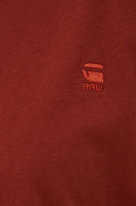 G-Star t-shirt bawełniany D16902.4107 pomarańczowy