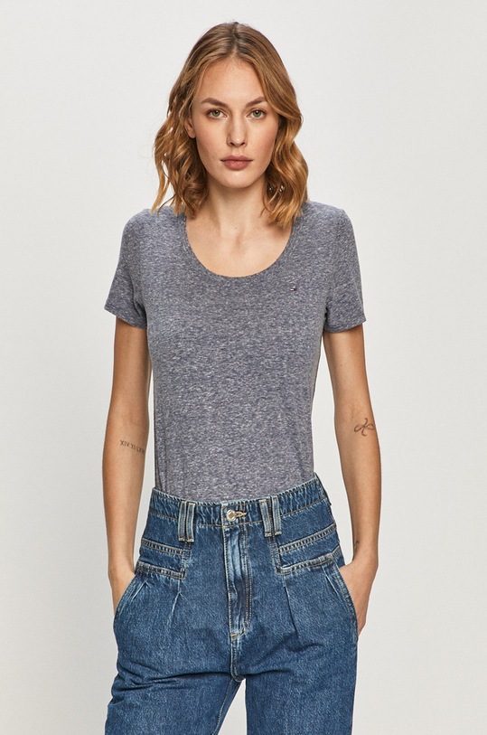 Tommy Jeans - Tričko sivá DW0DW04435.NOS