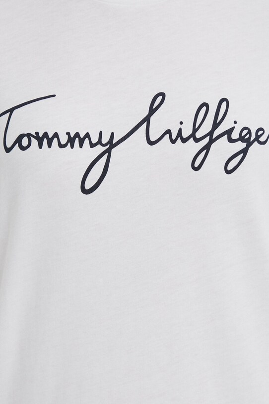 Tommy Hilfiger t-shirt bawełniany WW0WW24967.NOS biały