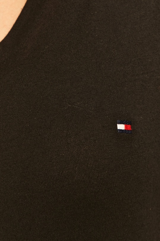 Tommy Hilfiger Tričko WW0WW24969.NOS čierna