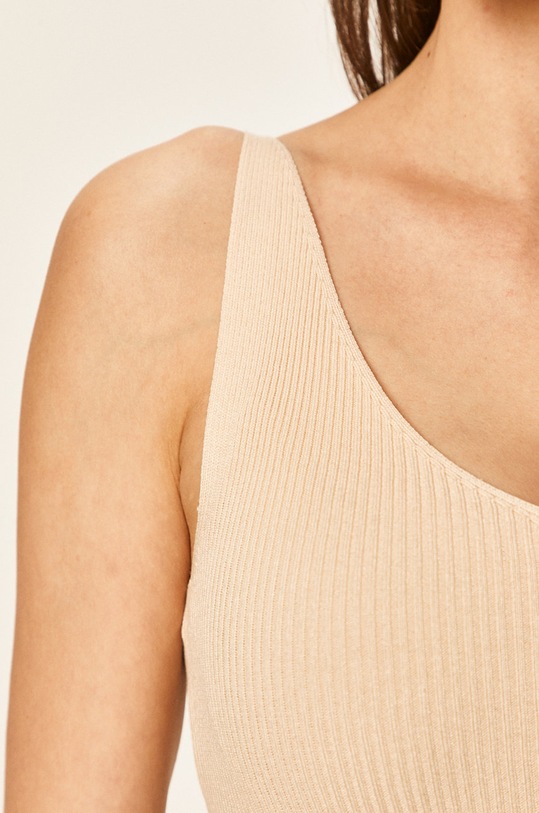 Jacqueline de Yong - Top beżowy 15180497