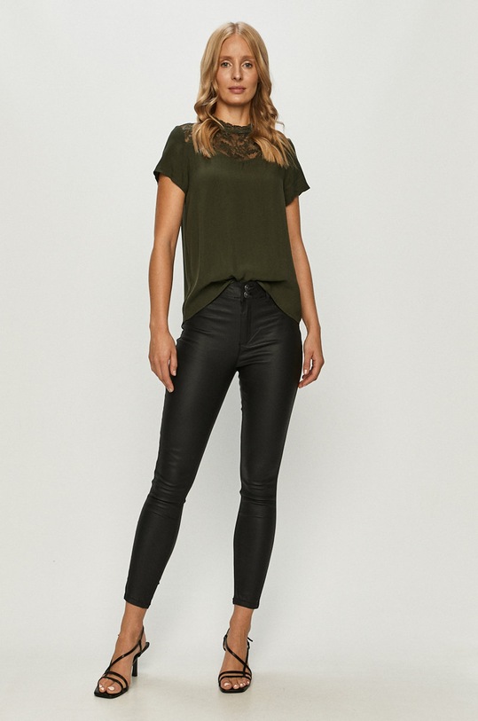 Only - Bluza 15191412 verde AA00