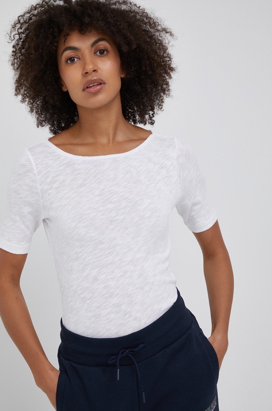 Marc O'Polo - Футболка бавовна білий B01226151399