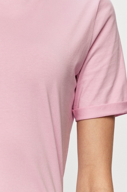 Pieces - T-shirt 17086970 różowy