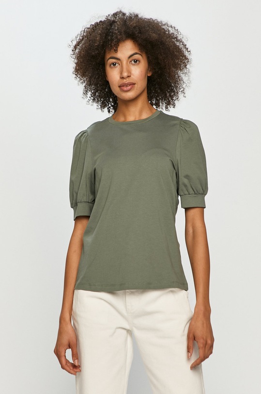 Tričko Vero Moda bavlna sivá 10243967
