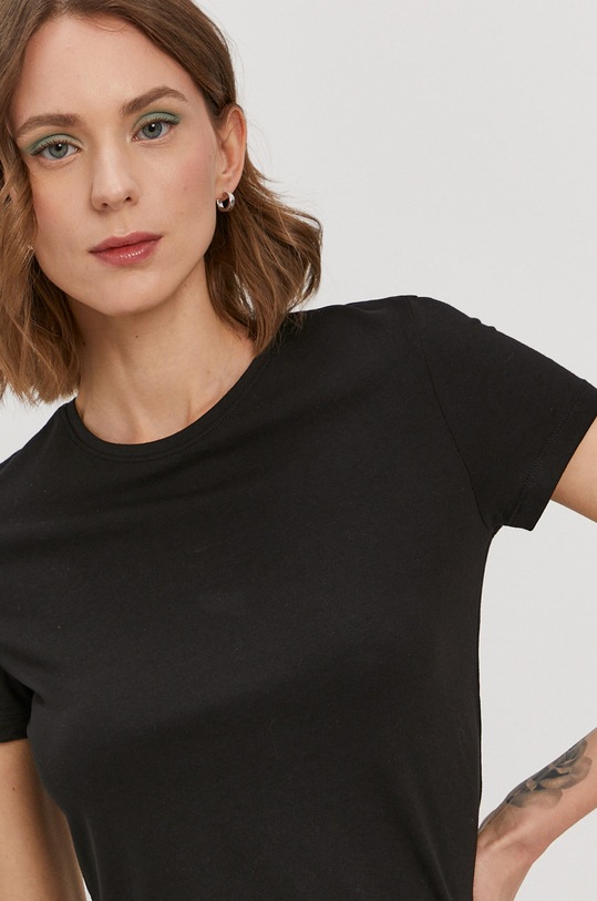 Tričko Pieces černá 17082526