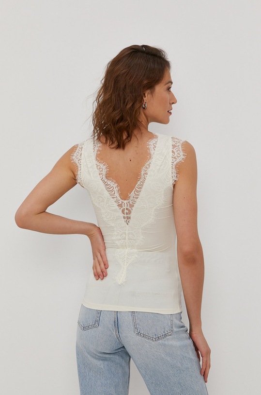 Pieces Bluzka 17101014 beżowy AA00