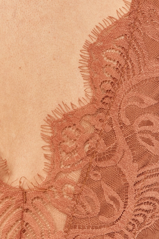 Pieces Bluzka 17101014 brązowy