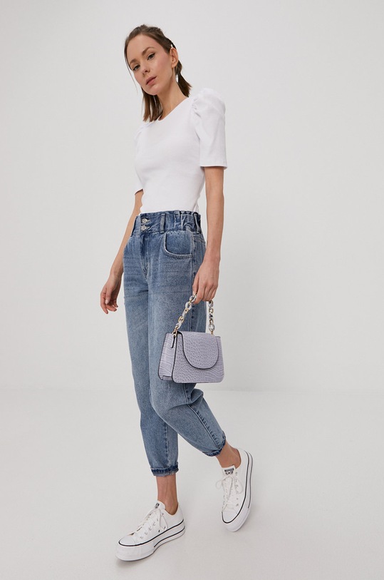 Pieces T-shirt 17110522 biały AA00