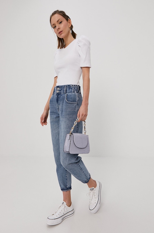 Pieces T-shirt 17110522 biały AA00