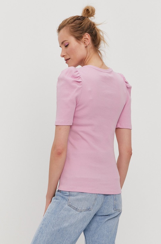 Odzież Pieces T-shirt 17110522 różowy