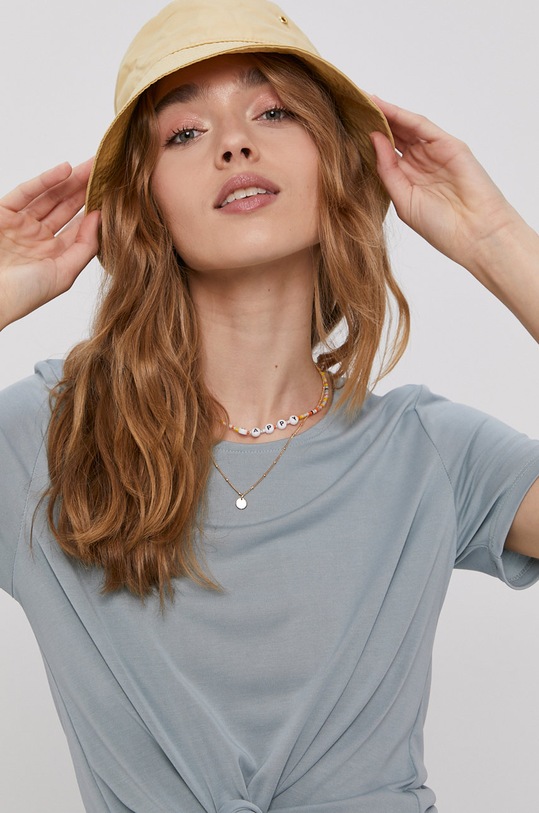 Tričko Pieces 17110552 modrá