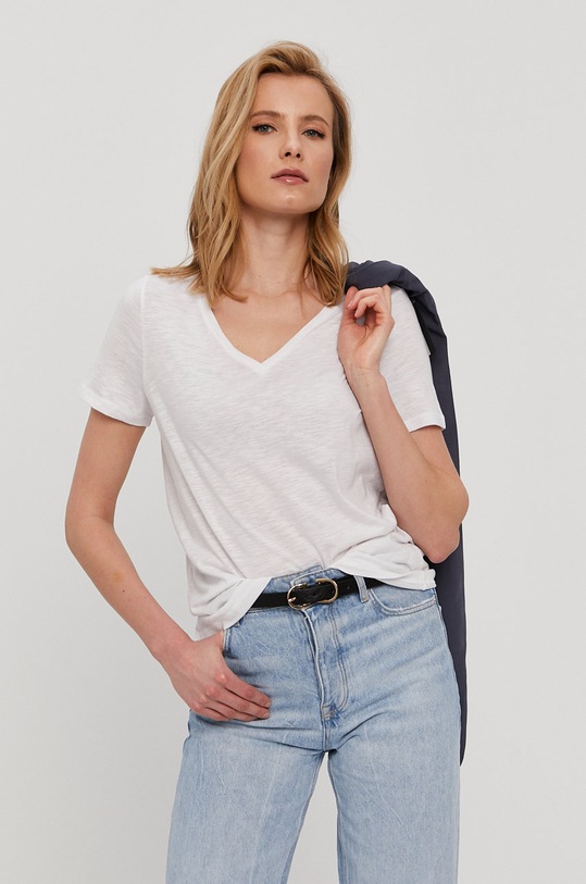 Pieces T-shirt pozostałe biały 17110555