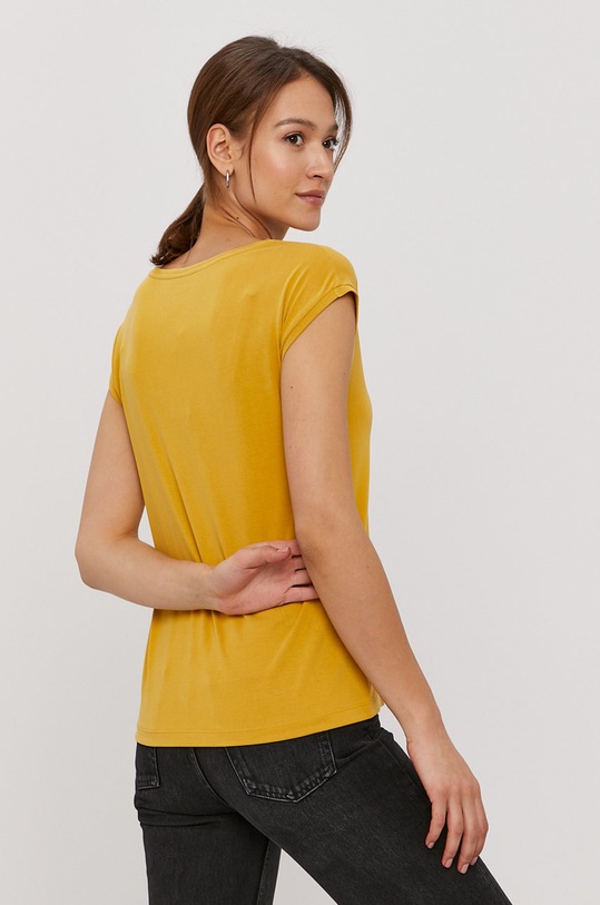 Oblečenie Pieces - Tričko 17095260 žltá