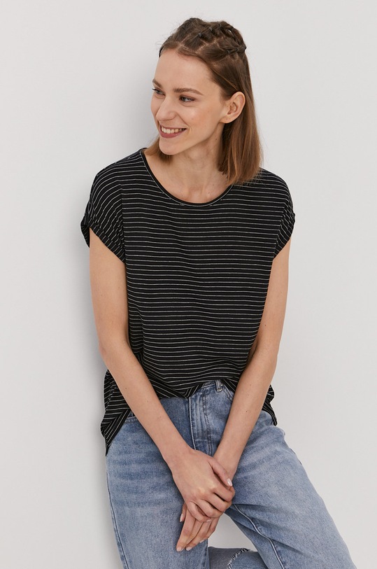 Vero Moda T-shirt wzorzyste czarny 10226466