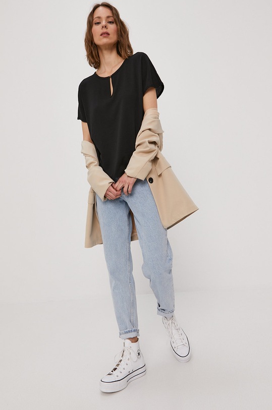 Vero Moda Bluzka 10230785 czarny AA00
