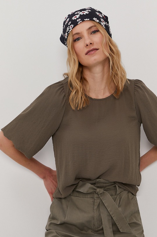 Blúzka Vero Moda zelená 10231701