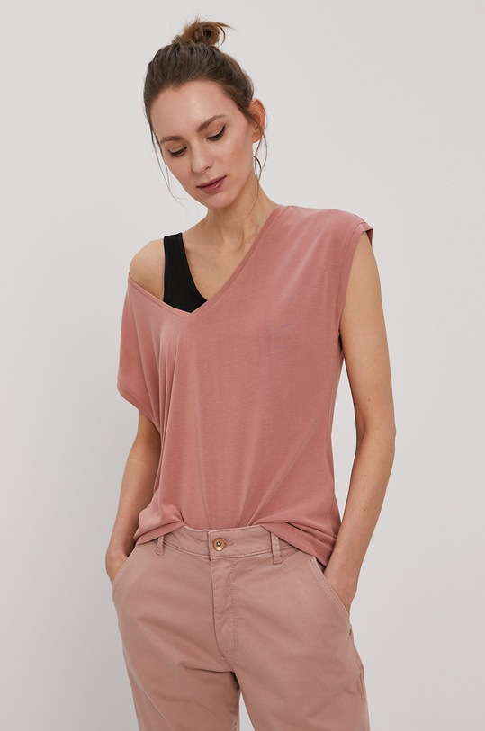 Vero Moda T-shirt różowy 10247666