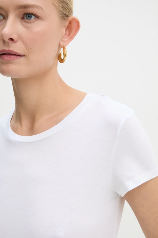 Хлопковая футболка Armani Exchange белый 8NYT82.YJ16Z.NOS