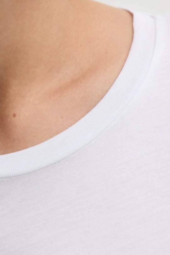 Хлопковая футболка Armani Exchange 8NYT82.YJ16Z.NOS белый