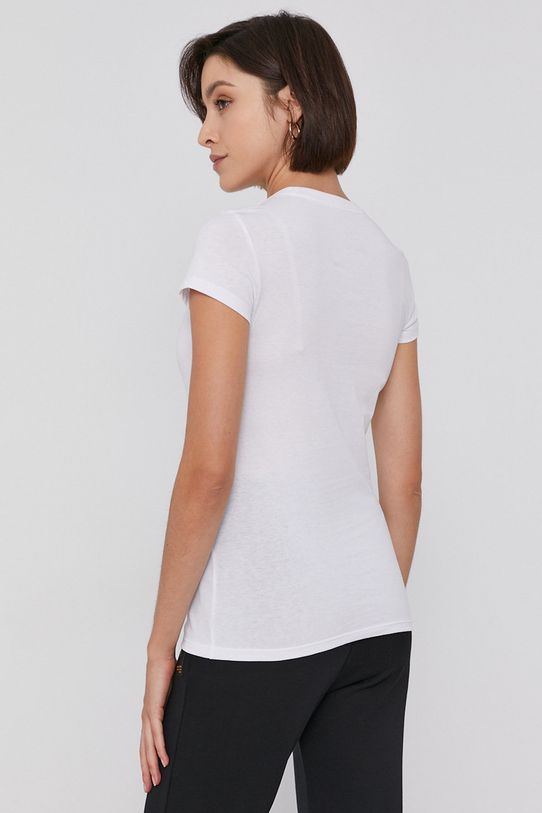 Odzież Armani Exchange t-shirt bawełniany 8NYT91.YJG3Z.NOS biały