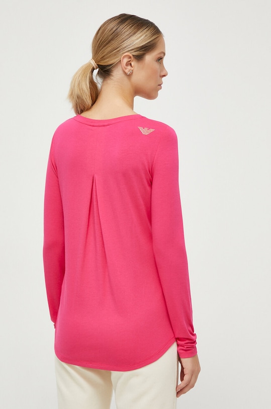 Odzież EA7 Emporio Armani longsleeve 8NTT51.TJDQZ różowy