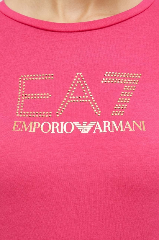EA7 Emporio Armani longsleeve 8NTT51.TJDQZ różowy
