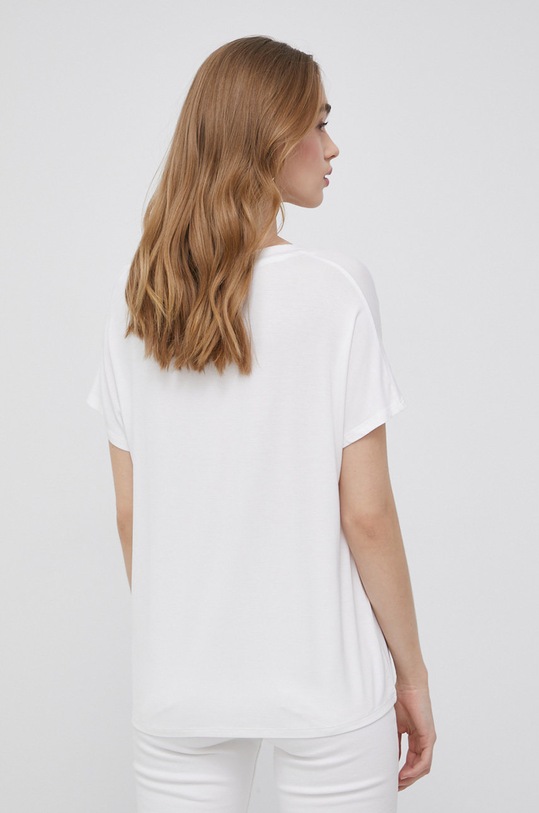 Odzież Vila t-shirt 14063361.OpticalSno biały