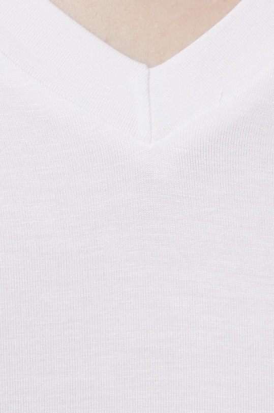 Vila t-shirt 14063361.OpticalSno biały