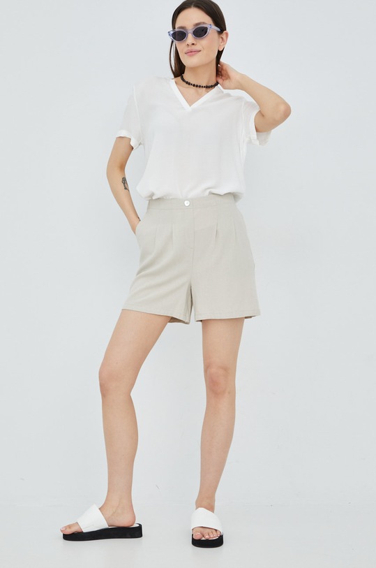 Blúzka Vila 14067284.SnowWhite biela AA00