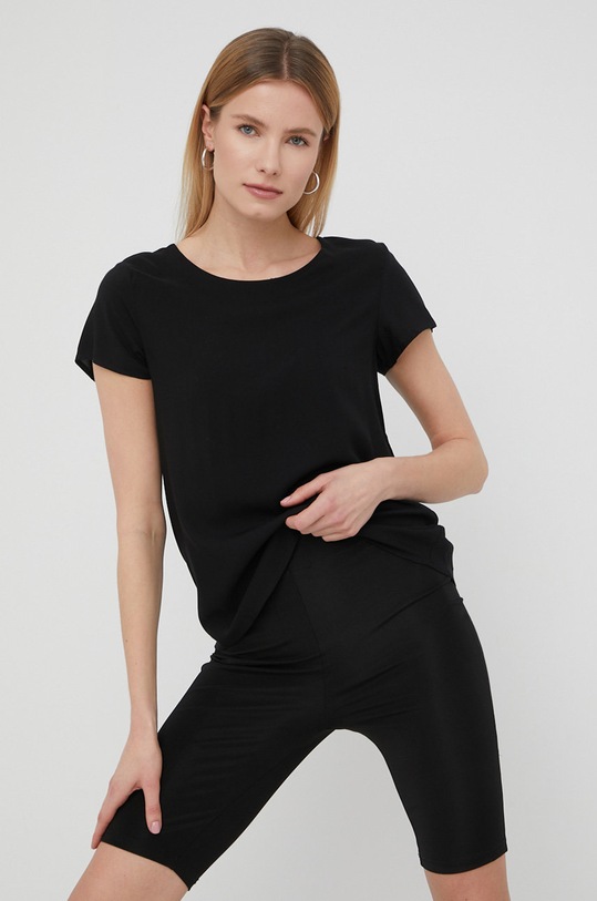 Mikica Vila Brez vzorca črna 14067404.Black