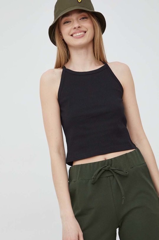 Top Noisy May s elastanom čierna 27020104.Black