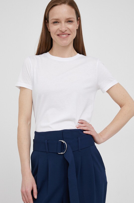Хлопковая футболка Armani Exchange хлопок белый 8NYT94.YJ16Z.NOS