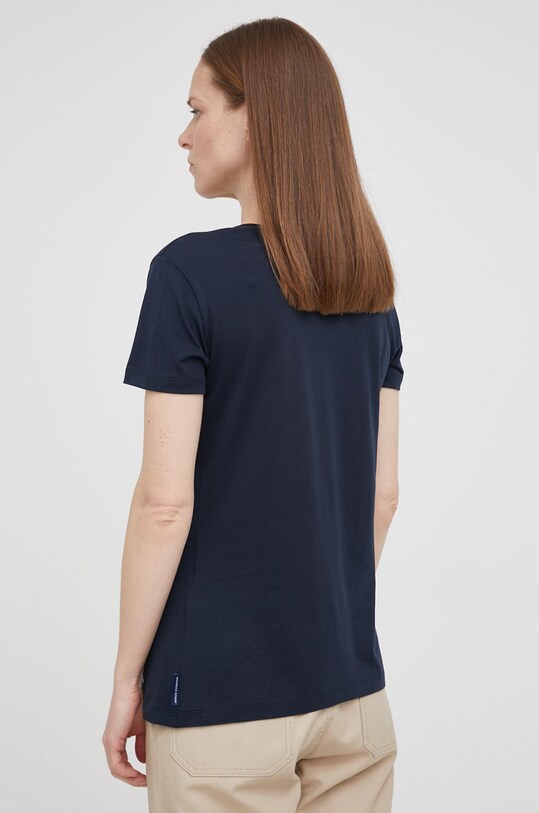 Oblečenie Bavlnené tričko Armani Exchange 8NYT94.YJ16Z.NOS tmavomodrá