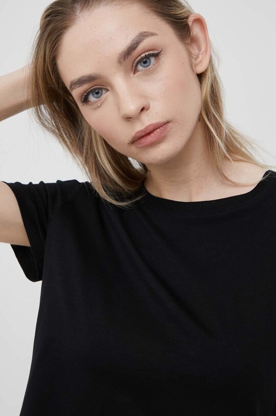Хлопковая футболка Armani Exchange чёрный 8NYT94.YJ16Z.NOS