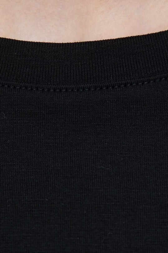 Хлопковая футболка Armani Exchange 8NYT94.YJ16Z.NOS чёрный