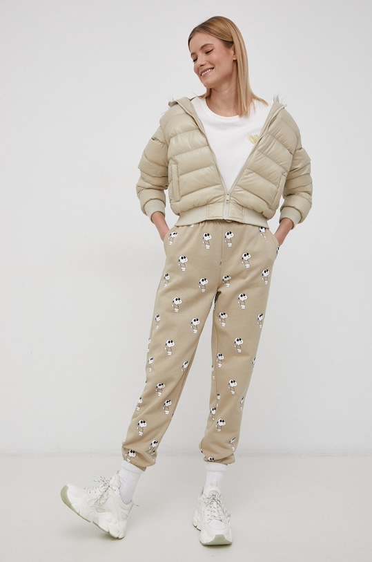 Bavlnené tričko Only 15244714.CloudDance biela AA00