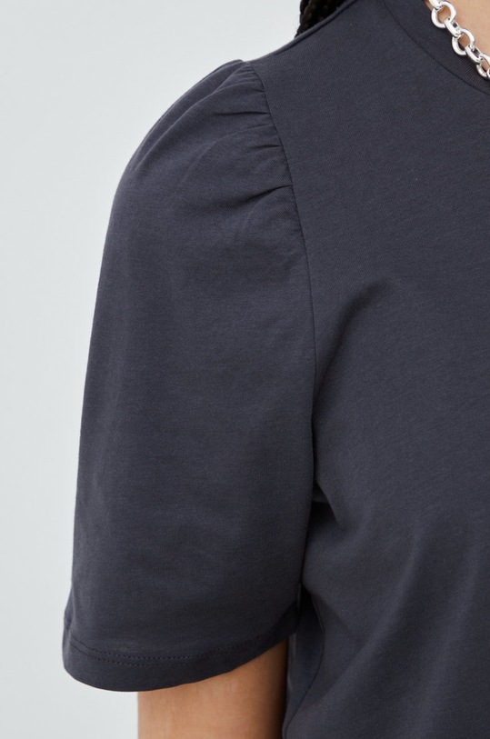 Noisy May t-shirt bawełniany 27013247.Obsidian szary