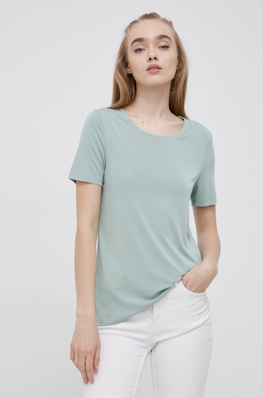 Pieces tricou uni verde 17110552.SiltGreen