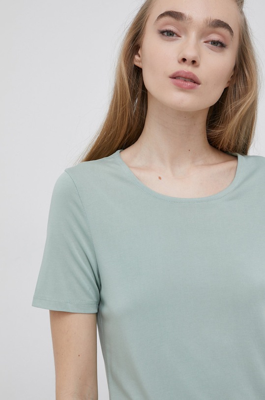 Pieces tricou verde 17110552.SiltGreen