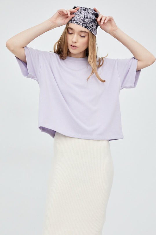 Tričko Pieces fialová 17118870.PurpleHeat