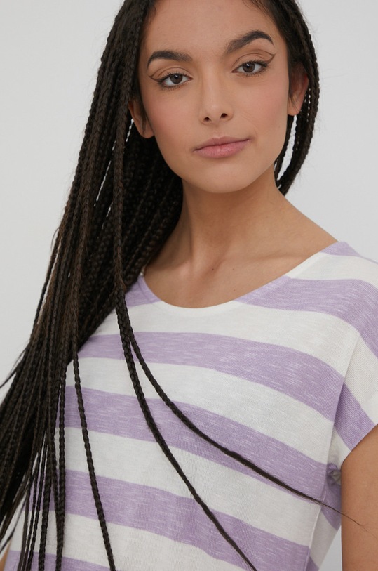 Vero Moda t-shirt 10190017.Lavendula fioletowy AA00